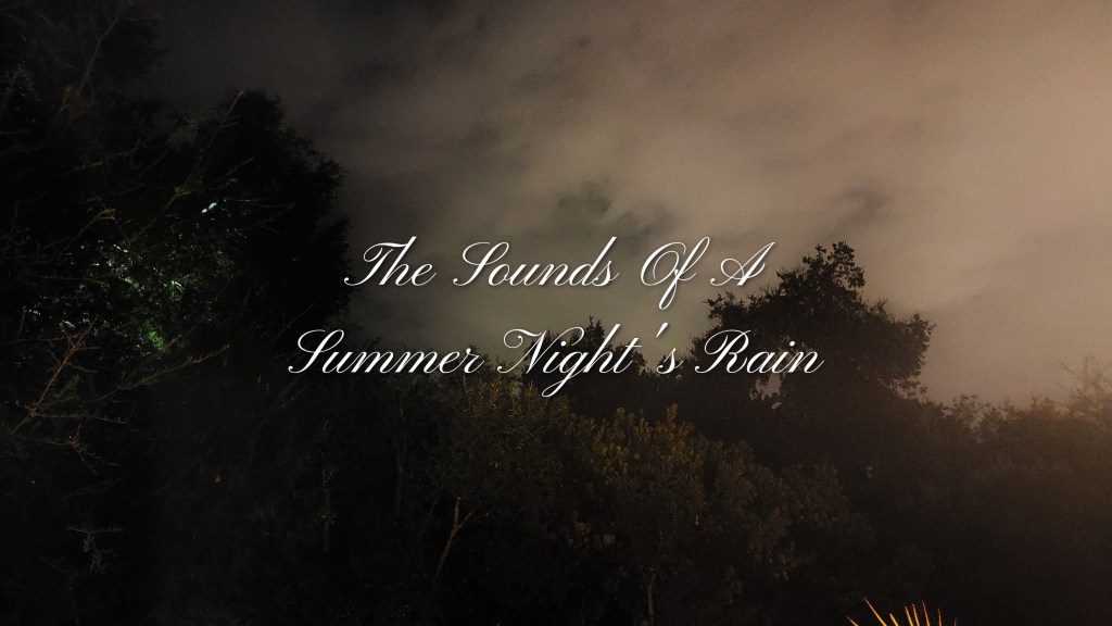 ~A Summer Night’s Rain-Sounds~