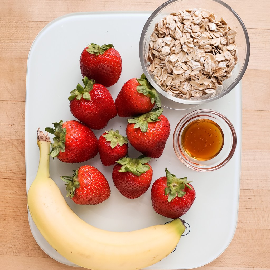 ~Oatmeal Strawberry Banana Blend Smoothie&nbsp;~